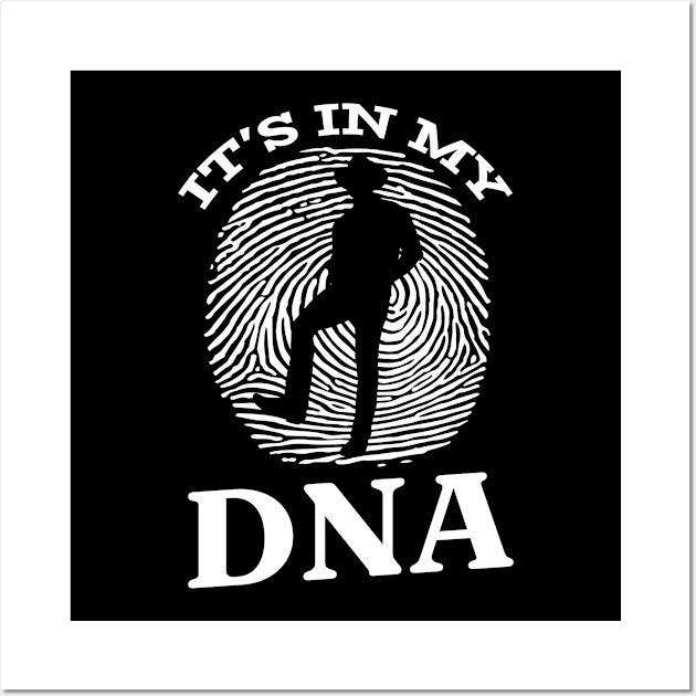 Line Dancing It`s In My DNA I Country I Line Dance Wall Art by Shirtjaeger